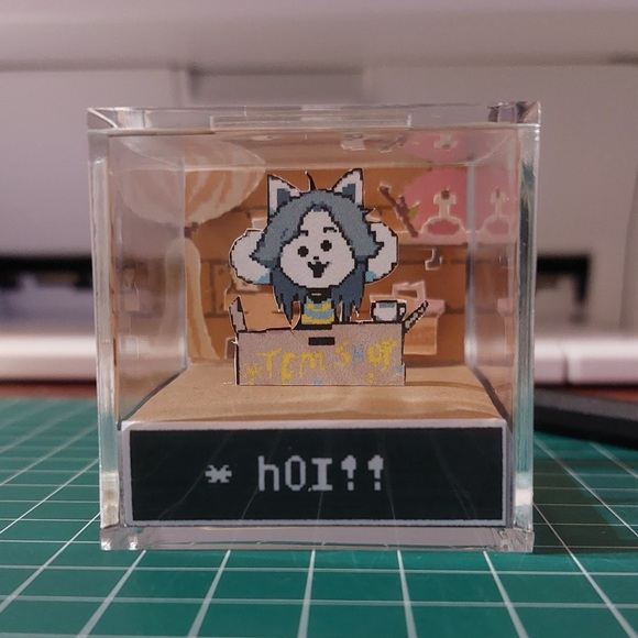 Undertale Cube Diorama - Picture 1 of 1